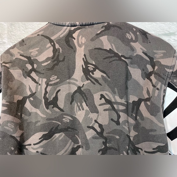 AAPE by A Bathing Ape Size Large Camouflage Varsity Snap Button Jacket - Picture 12 of 16